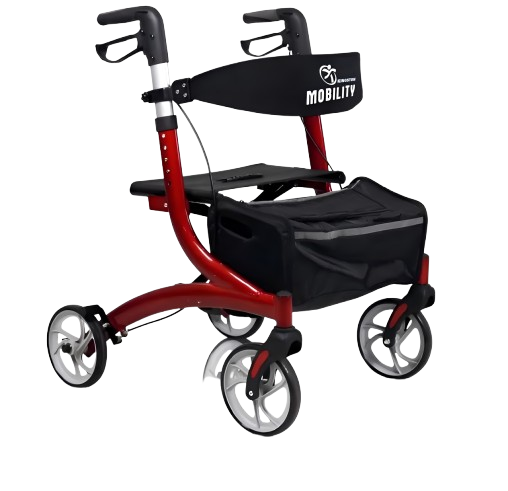 Aluminium Rollator Walker with seat